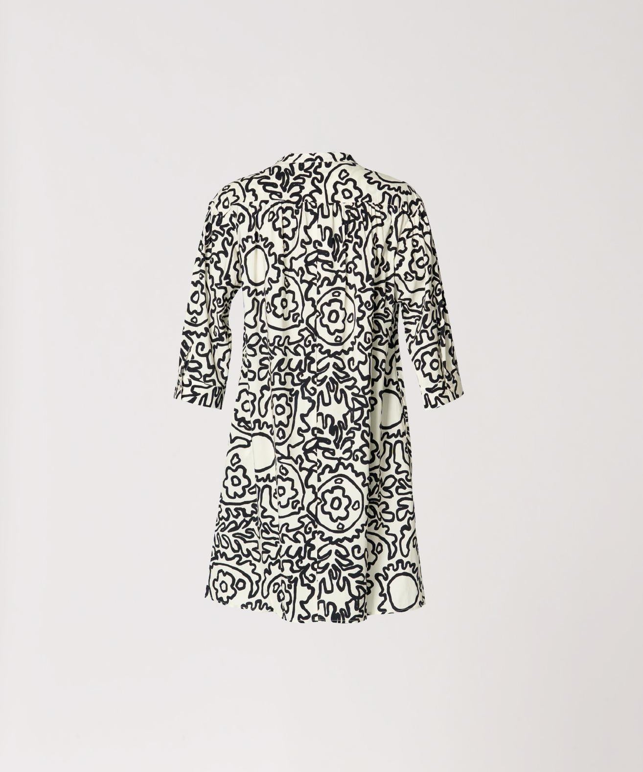 Korte katoenen jurk met print - Zanzibar