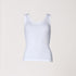 Rib tanktop - Wit