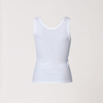Rib tanktop - Wit
