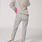 Stretch broek met smalle pijpen - Light Grey