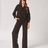 Blouse met v-hals - Black