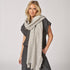 Sjaal met franjes - Grey