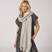Sjaal met franjes - Grey