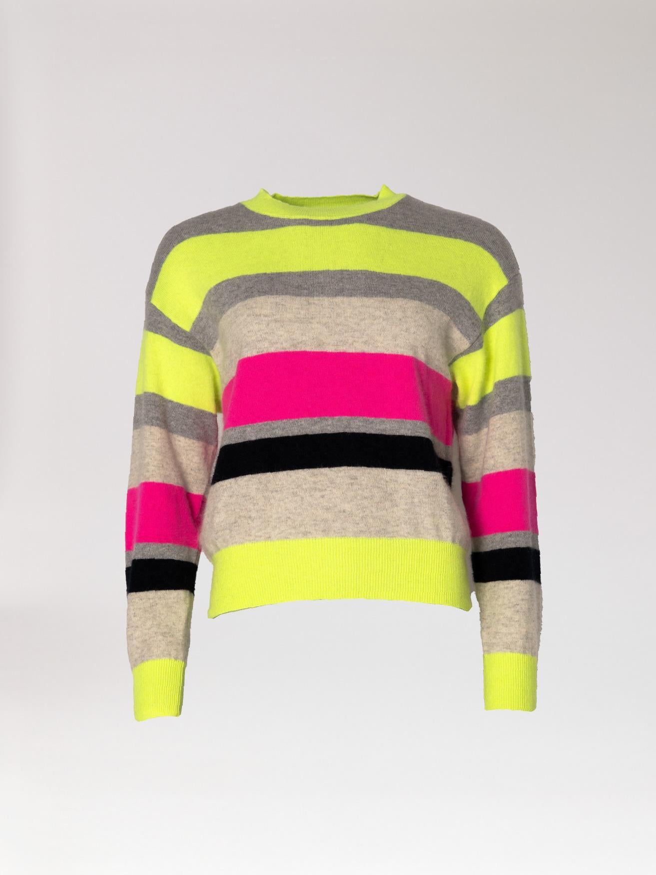 Pull met ronde hals - Multicolor