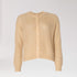 Gilet met subtiele glitter - Beige