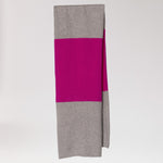 zachte sjaal - Grey /Purple