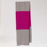 zachte sjaal - Grey /Purple