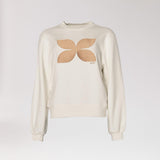 Comfy logo sweater - Camel