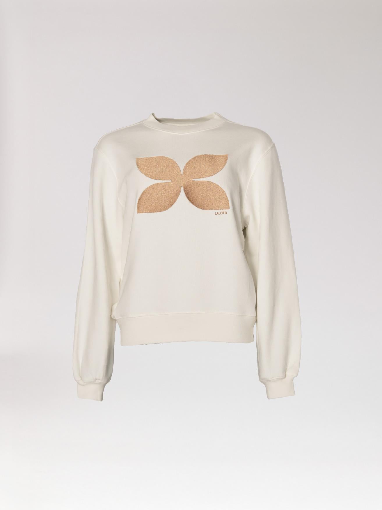 Comfy logo sweater - Camel