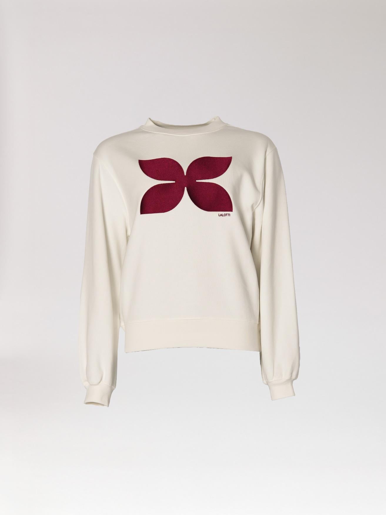 Comfy logo sweater - Burgundy