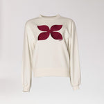 Comfy logo sweater - Burgundy