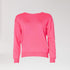 Fijne pull met ronde hals - Fuxia