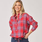 Blouse met strop - Red