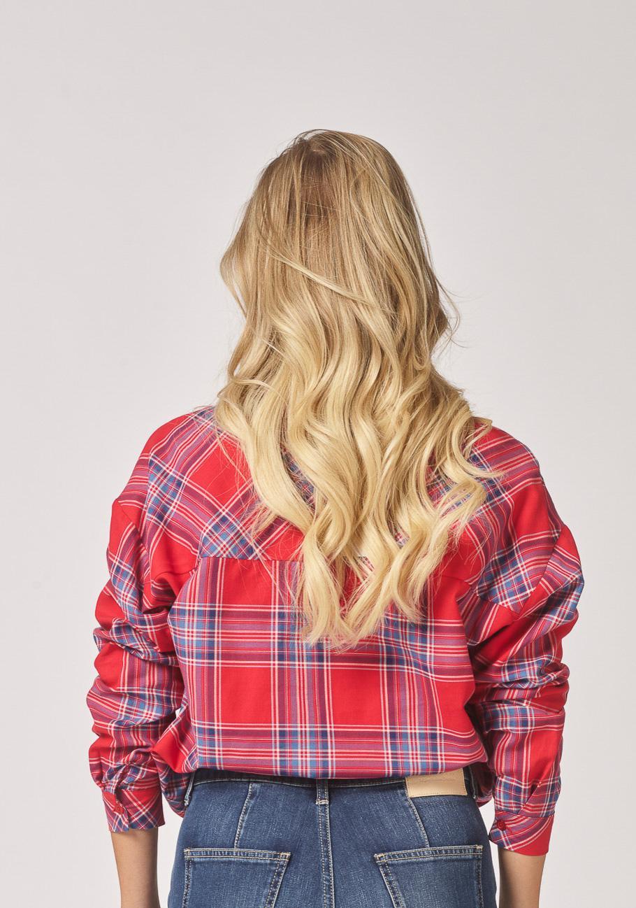 Blouse met strop - Red