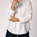Katoenen blouse met knoopsluiting - White