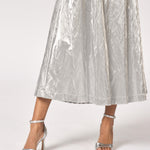 Hakken met open teen - Zilver