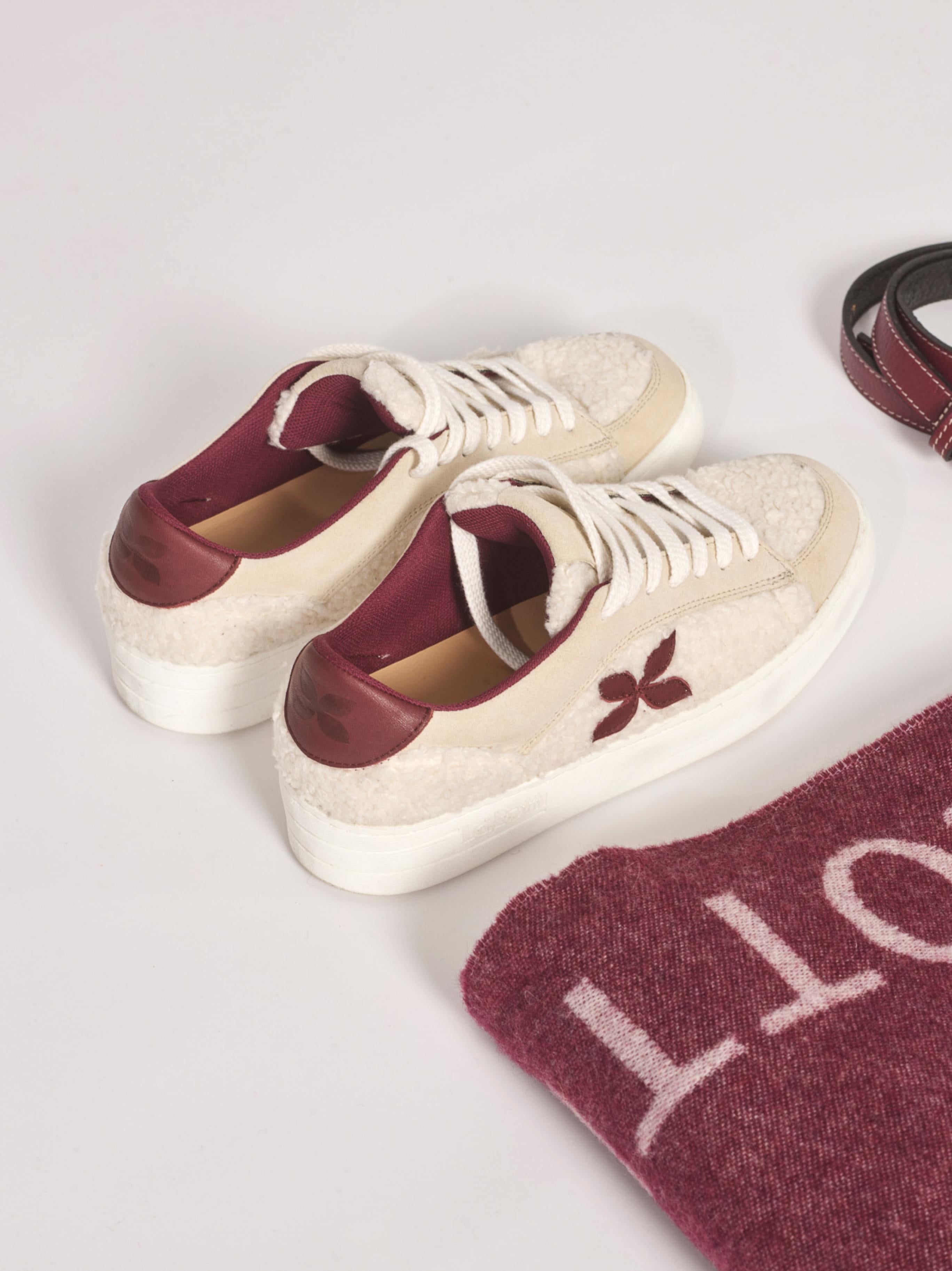 Teddy sneaker - Ecru