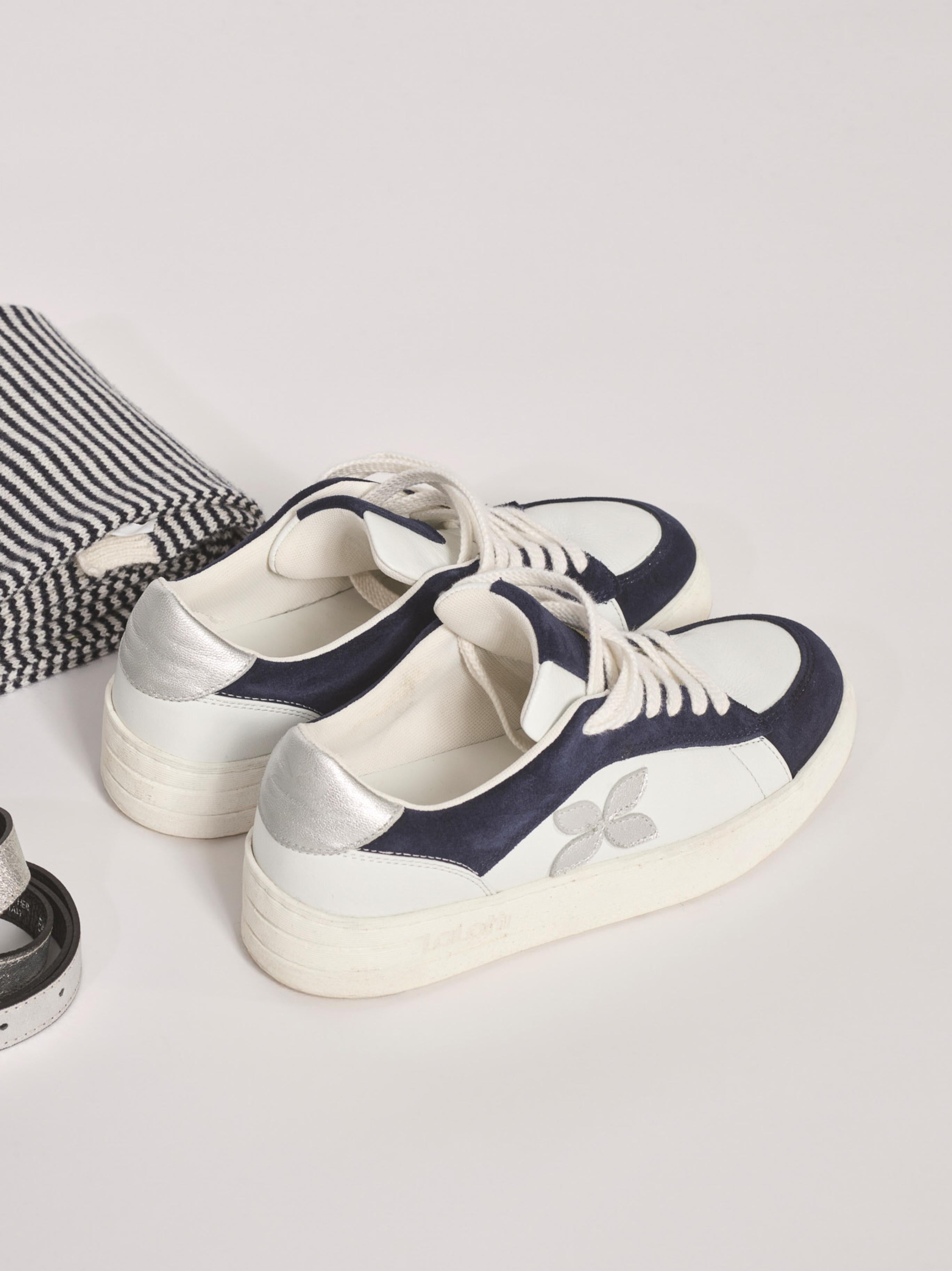 Sneaker - Wit / Navy