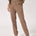 Broek met smalle pijpen - Dark Taupe