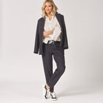 Comfy broek met smalle pijpen - Navy