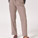 Comfy broek met smalle pijpen - Piede de poule