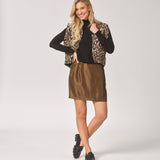 Gilet in panterprint - Leopard