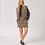 Gilet in panterprint - Leopard