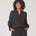 Blouse met v-hals - Navy