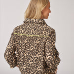 Leopard blouse met fluodetail - Leopard