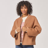 Mantel in bomberstijl - Camel