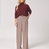 Basic rolkraag - Burgundy