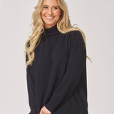 Basic rolkraag - Navy