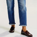Mocassin - Burgundy
