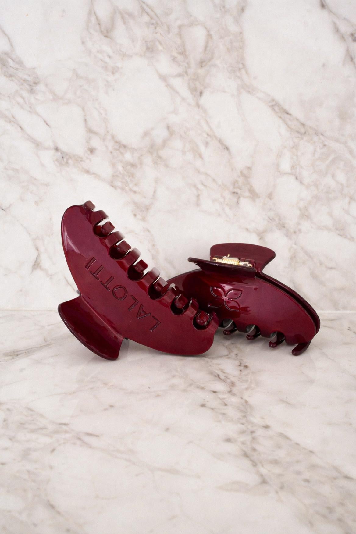 Hair clip - Burgundy
