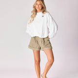 Balloon sweater - White