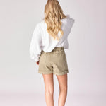 Jeansshort - Pistache