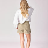 Jeansshort - Pistache