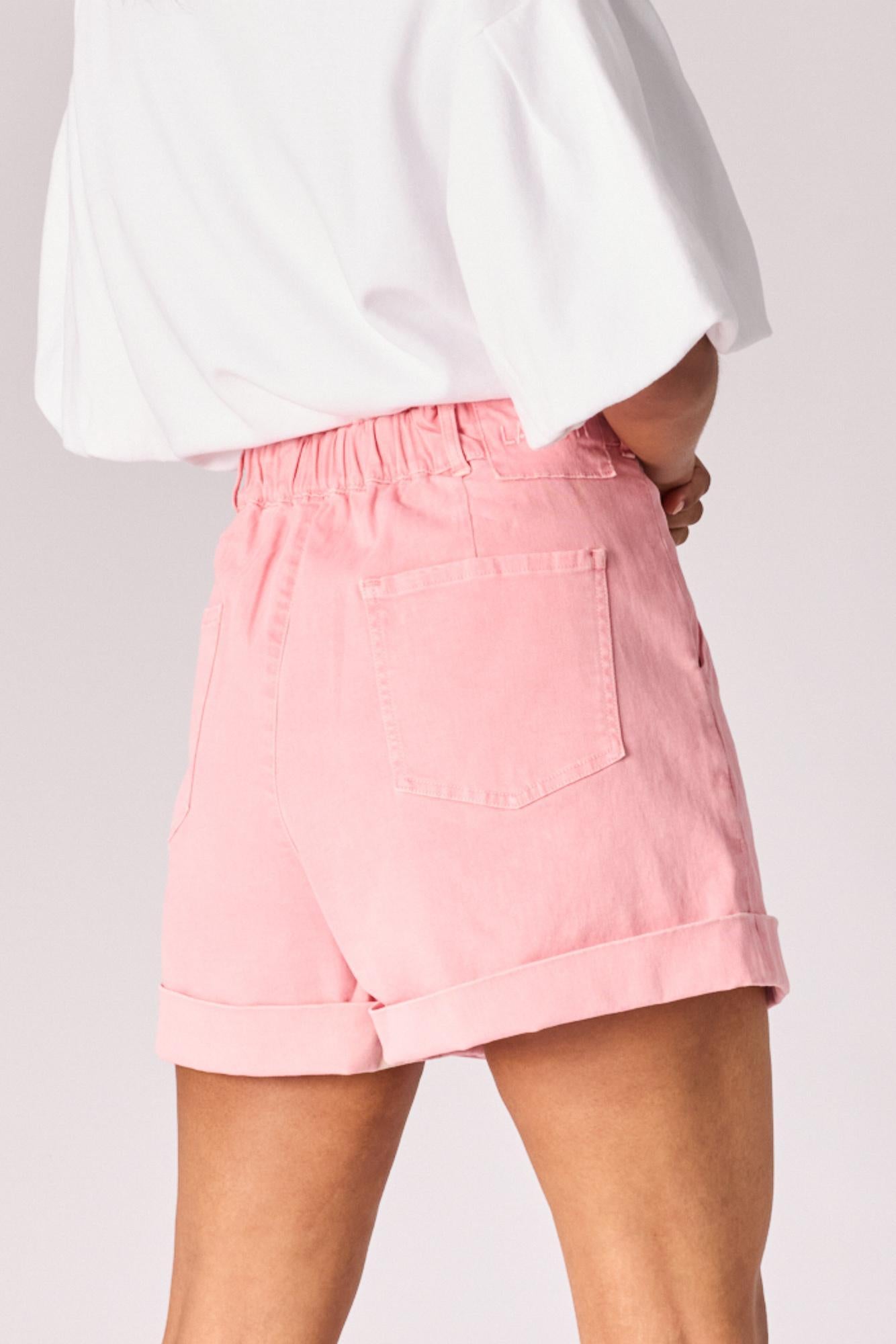 Jeansshort - Pink