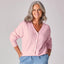 Gilet met knopen - Babypink