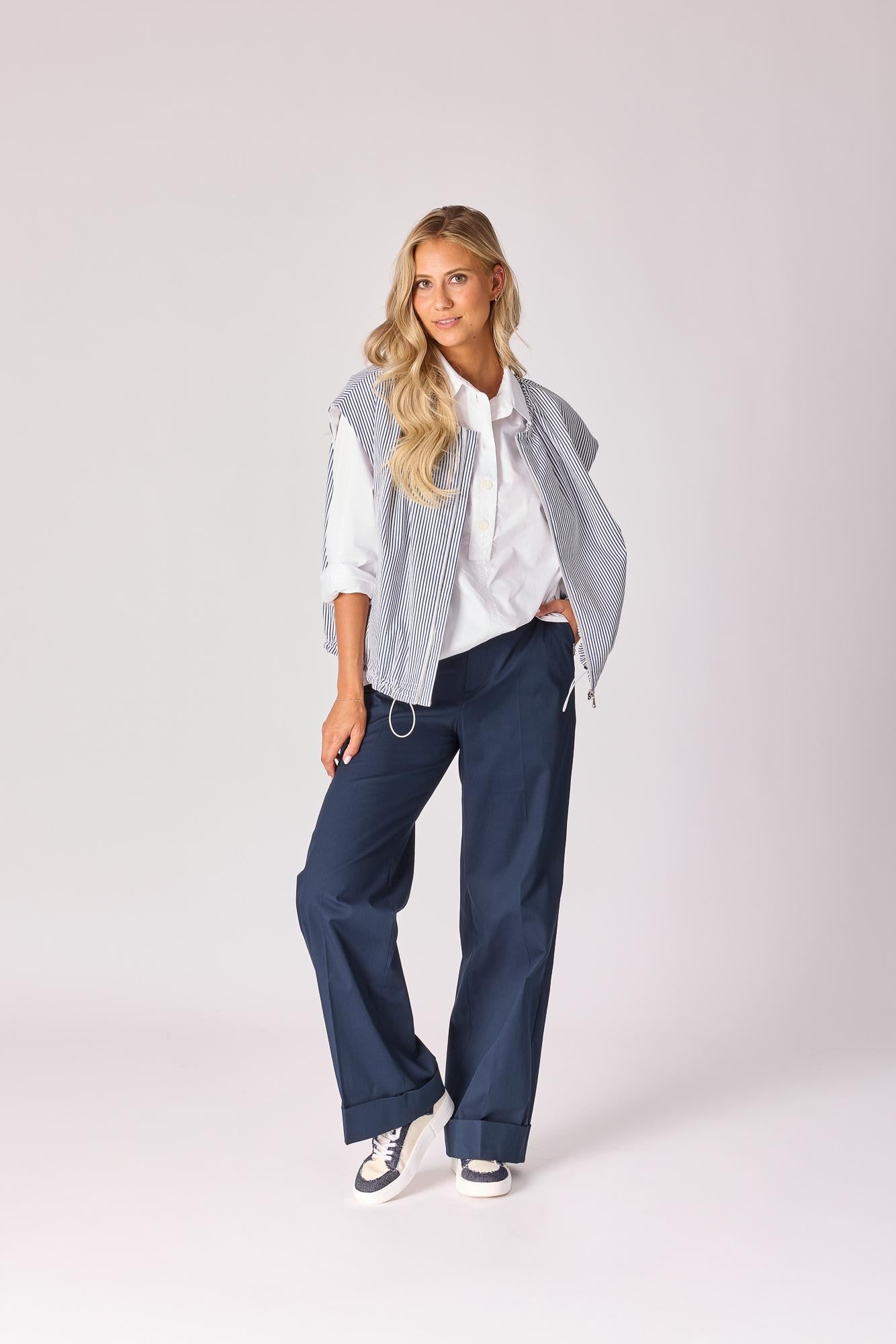 Katoenen broek - Navy