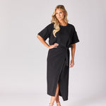 Blouse met korte mouw - Black