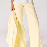 Bootcut jeans - Butter yellow