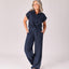 Linnen broek - Navy