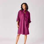 A-lijn jurk uit katoen - Plume