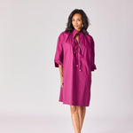 A-lijn jurk uit katoen - Plume