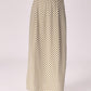 Rok met streepjesmotief - Green stripe
