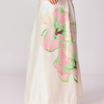Rok met bloemenprint - Blushed garden