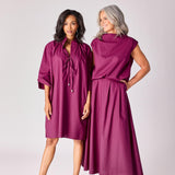 Top met gedrapeerde halslijn - Plume