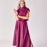 Lange rok met plooien - Plume