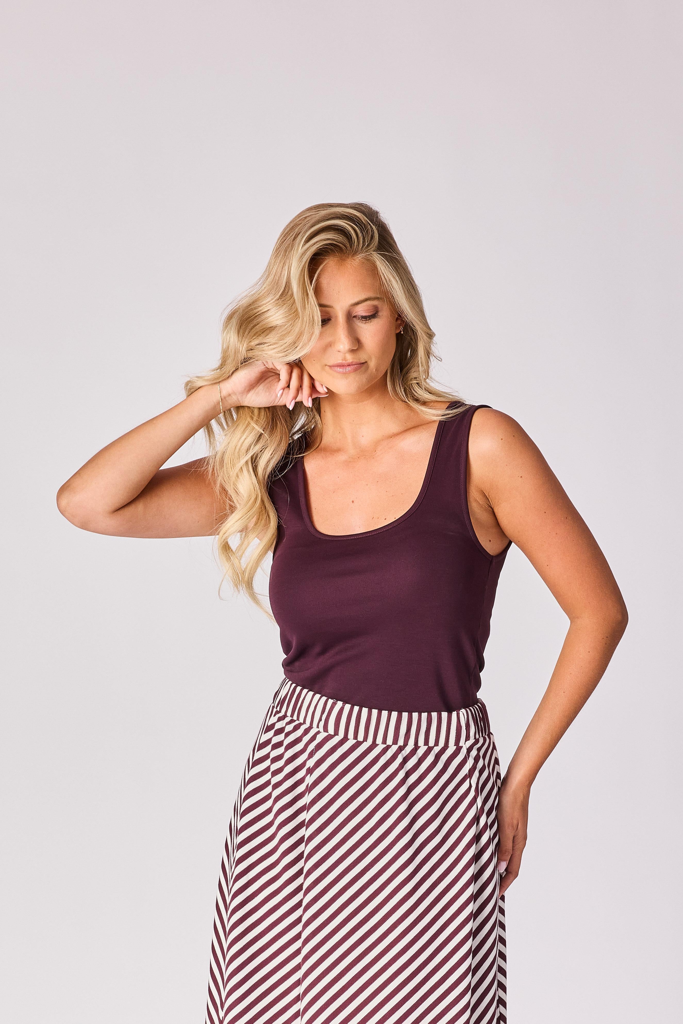 Tanktop - Burgundy